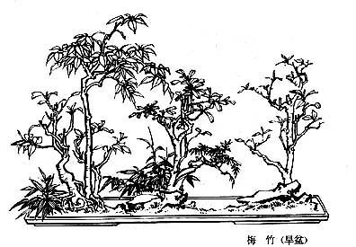 Paysage chinois sur plateau (103)