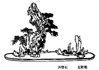 Paysage chinois sur plateau (112)